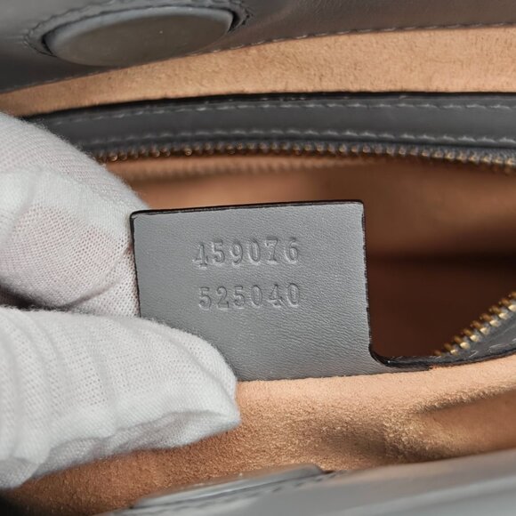 Gucci Nymphaea Bamboo Top Handle Leather Tote in Very Good Condition - Picture 15 of 16